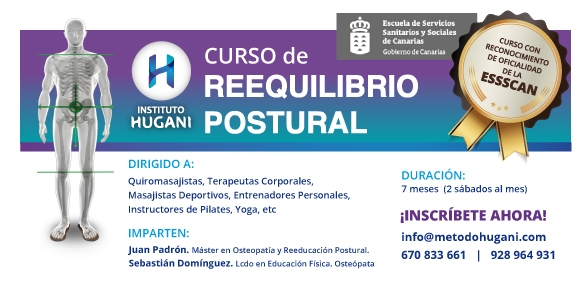 Curso de Reequilibrio Postural Instituto Hugani